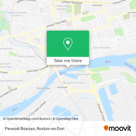 Речной Вокзал map