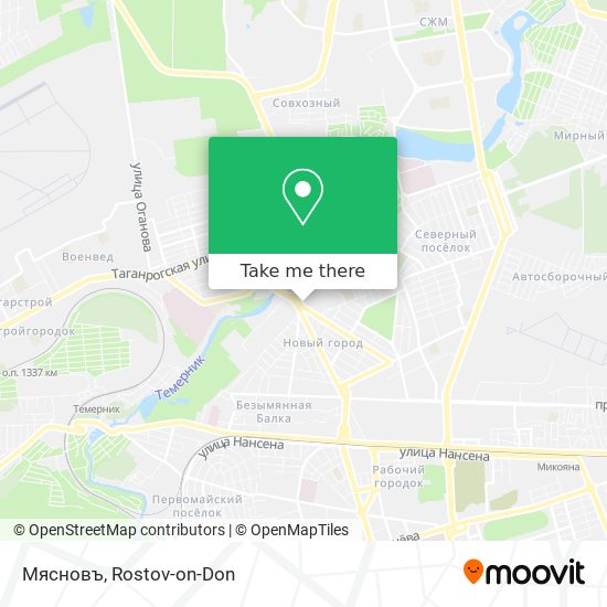 Мясновъ map