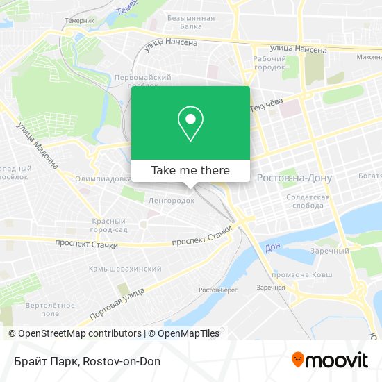 Брайт Парк map