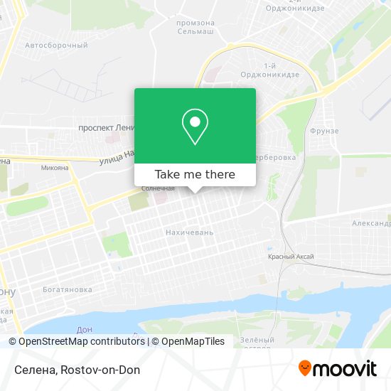 Селена map