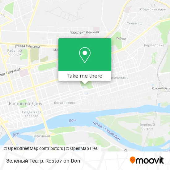 Зелёный Театр map