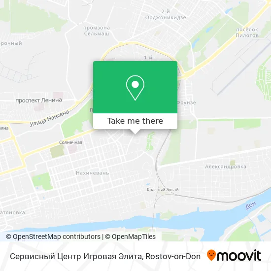 Сервисный Центр Игровая Элита map
