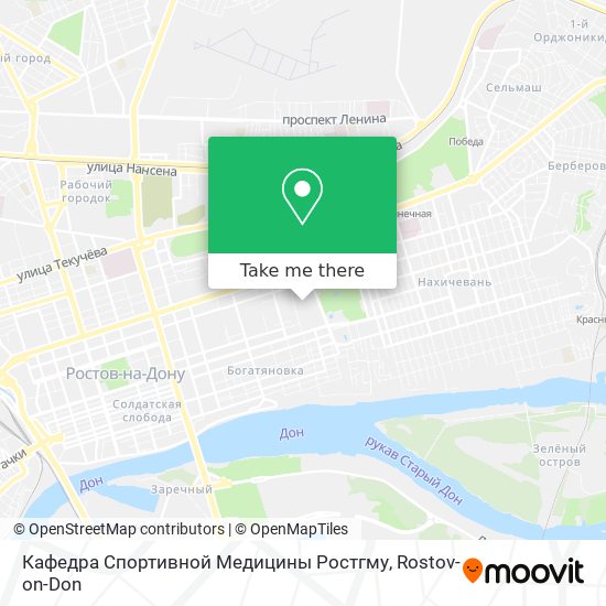 Кафедра Спортивной Медицины Ростгму map