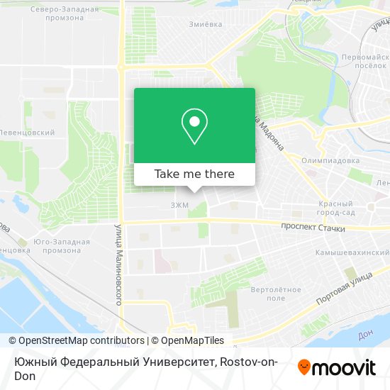 Южный Федеральный Университет map