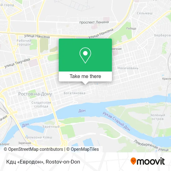 Кдц «Евродон» map