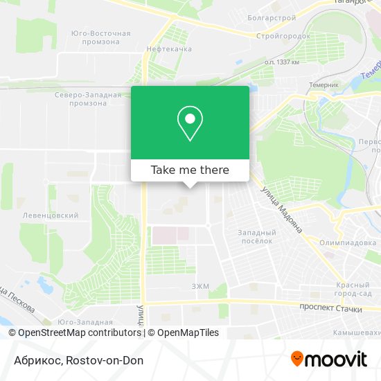 Абрикос map
