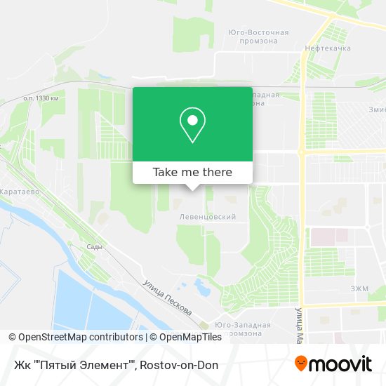 Жк ""Пятый Элемент"" map