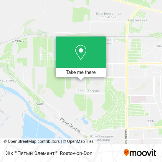Жк ""Пятый Элемент"" map