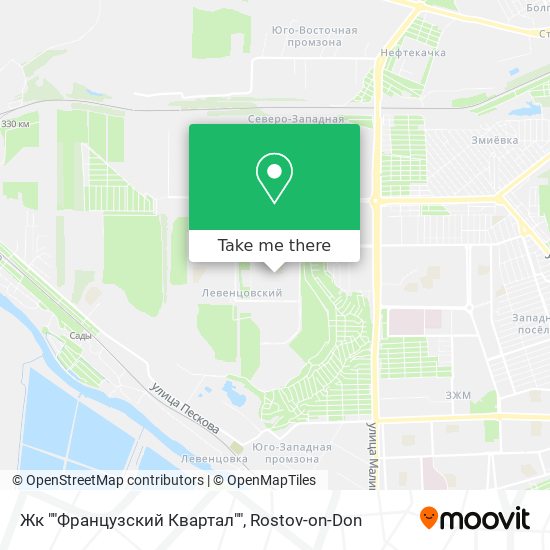 Жк ""Французский Квартал"" map