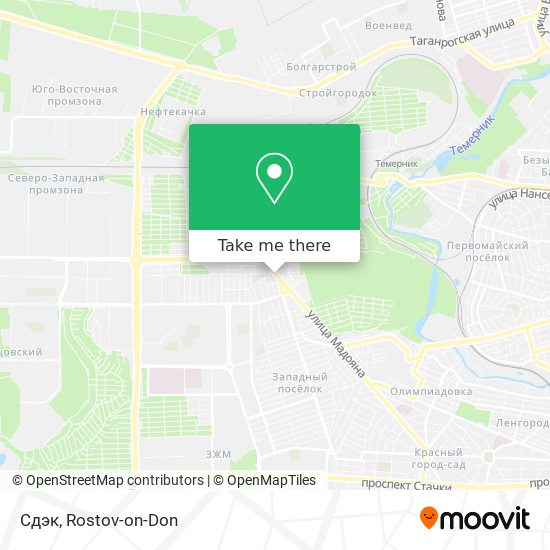 Сдэк map
