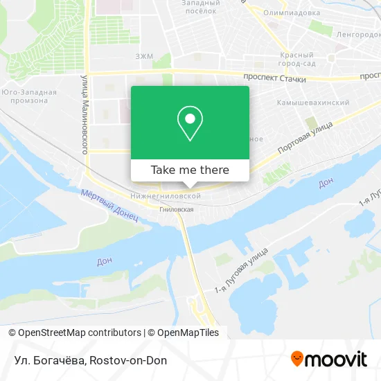 Ул. Богачёва map