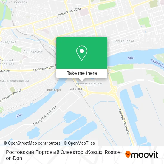 Ростовский Портовый Элеватор «Ковш» map