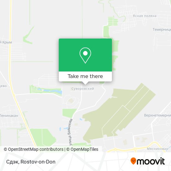 Сдэк map