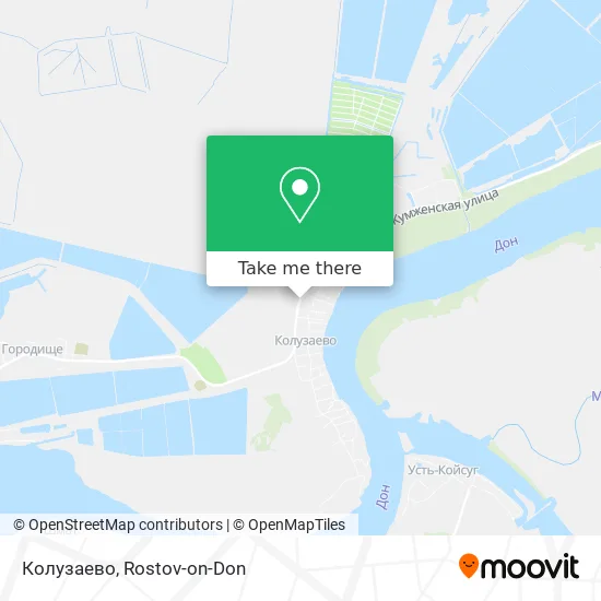 Колузаево map