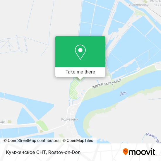 Кумженское СНТ map