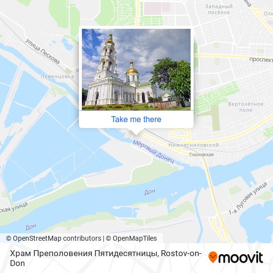 Храм Преполовения Пятидесятницы map