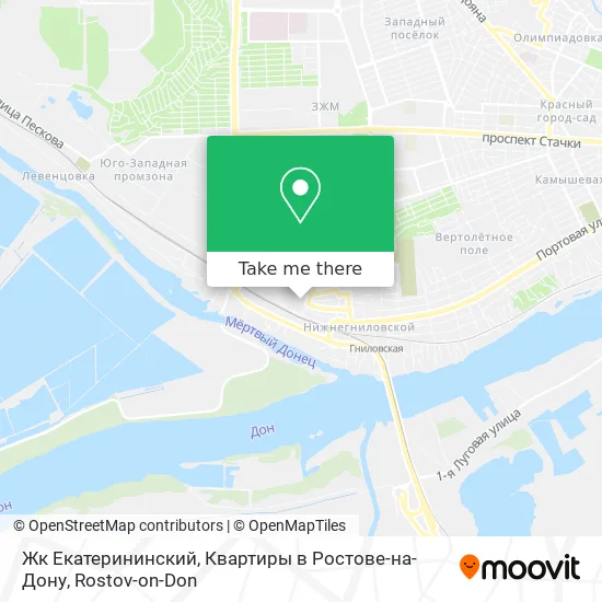 Жк Екатерининский, Квартиры в Ростове-на-Дону map