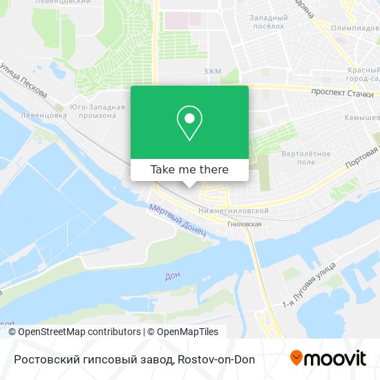 Ростовский гипсовый завод map