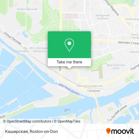 Каширская map