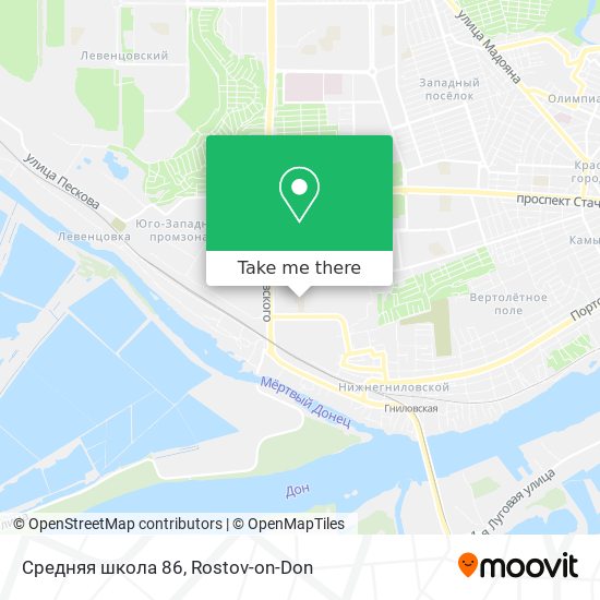 Средняя школа 86 map
