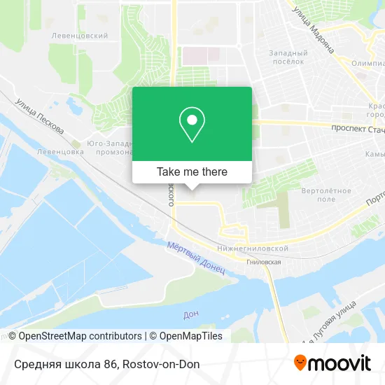 Средняя школа 86 map