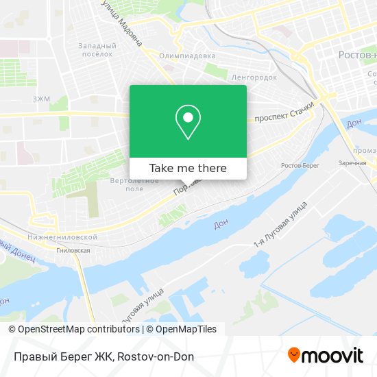 Правый Берег ЖК map