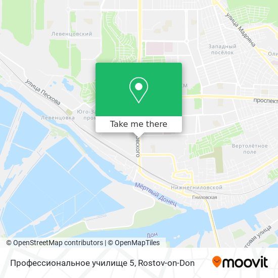 Профессиональное училище 5 map