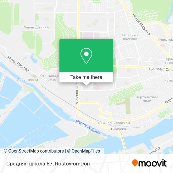 Средняя школа 87 map