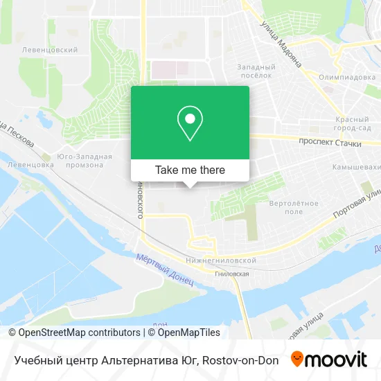 Учебный центр Альтернатива Юг map