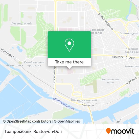 Газпромбанк map