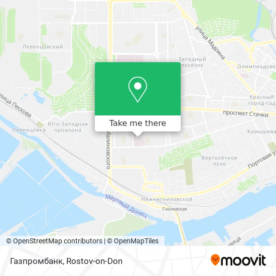 Газпромбанк map