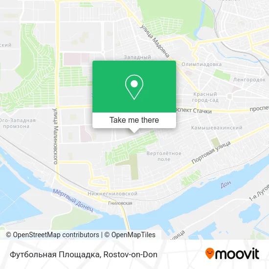 Футбольная Площадка map