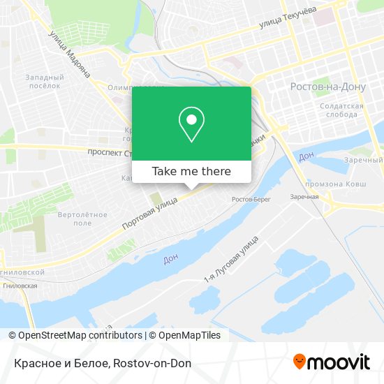 Красное и Белое map