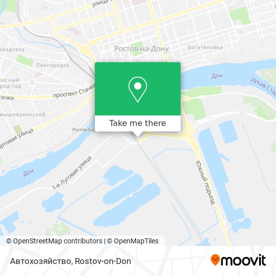Автохозяйство map