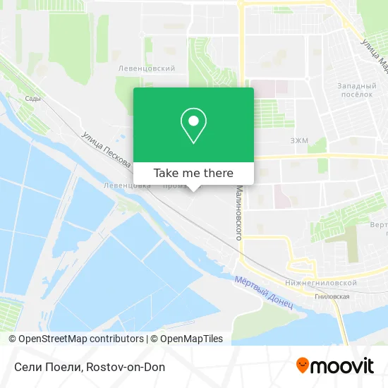 Сели Поели map