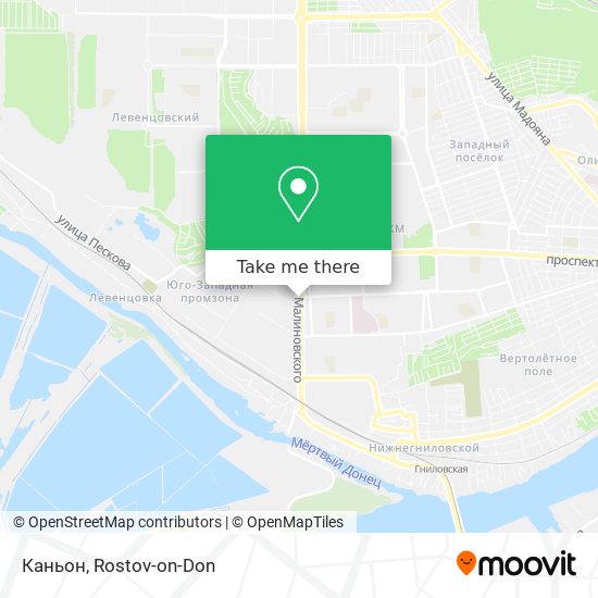 Каньон map