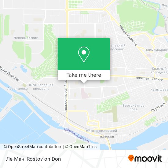 Ле-Ман map