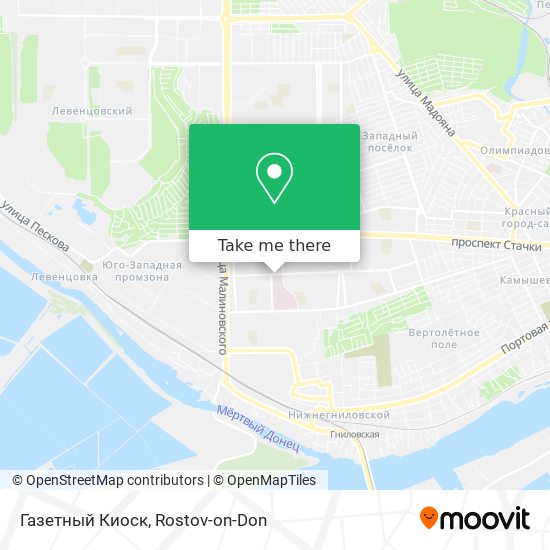 Газетный Киоск map