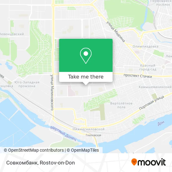 Совкомбанк map