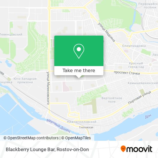 Blackberry Lounge Bar map