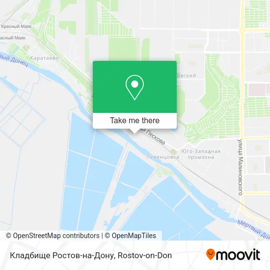 Кладбище Ростов-на-Дону map