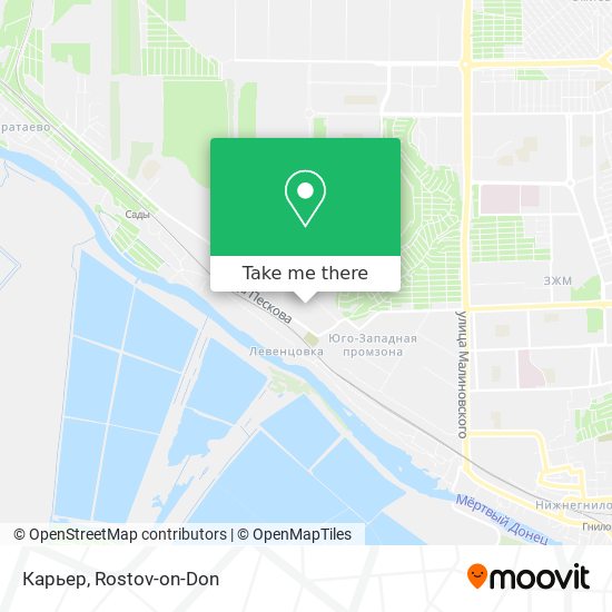 Карьер map