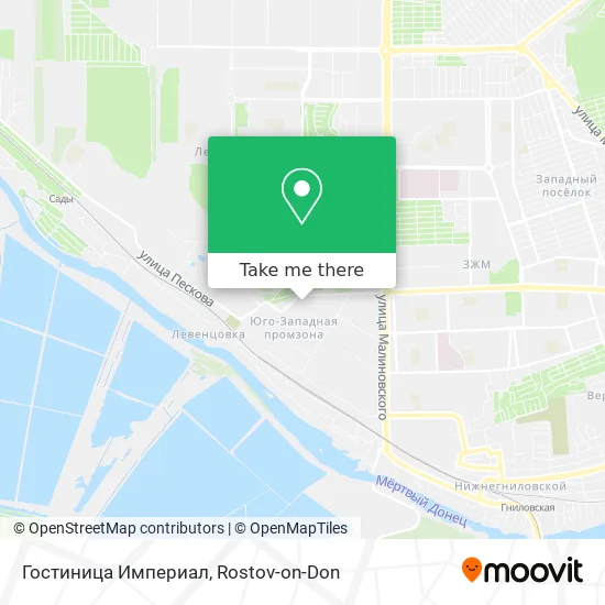 Гостиница Империал map