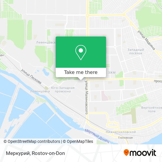 Меркурий map