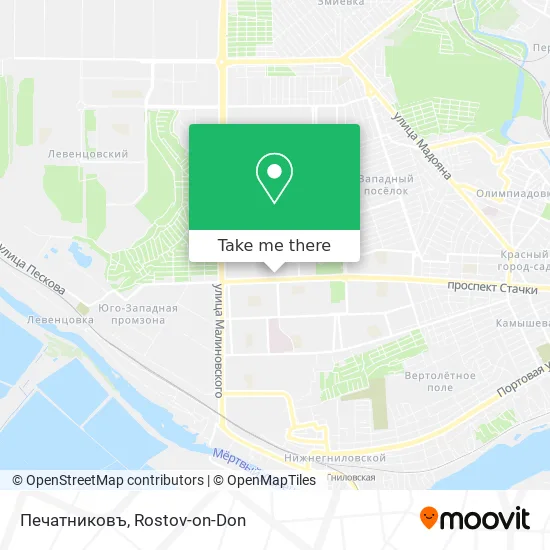 Печатниковъ map