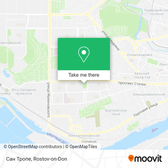 Сан Тропе map