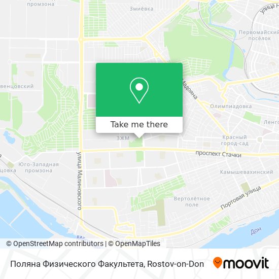 Поляна Физического Факультета map