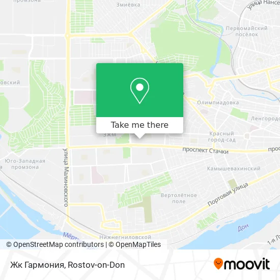 Жк Гармония map