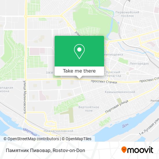 Памятник Пивовар map