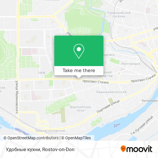 Удобные кухни map